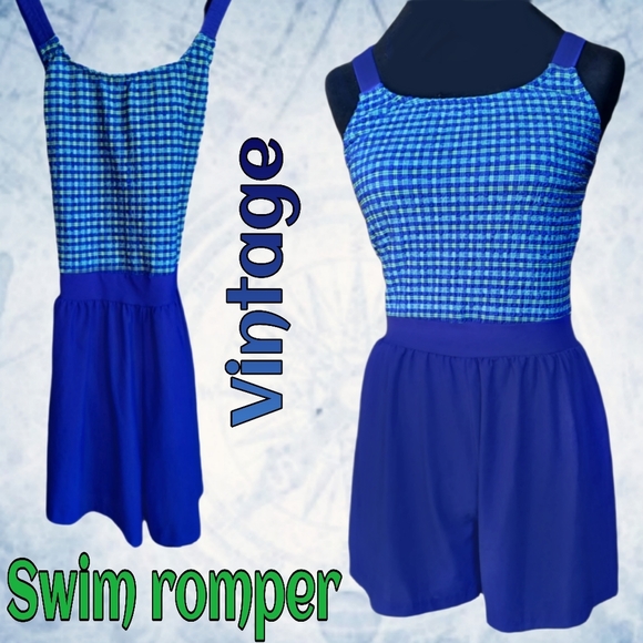 Vintage Other - 1980's Jantzen South point swimsuit romper